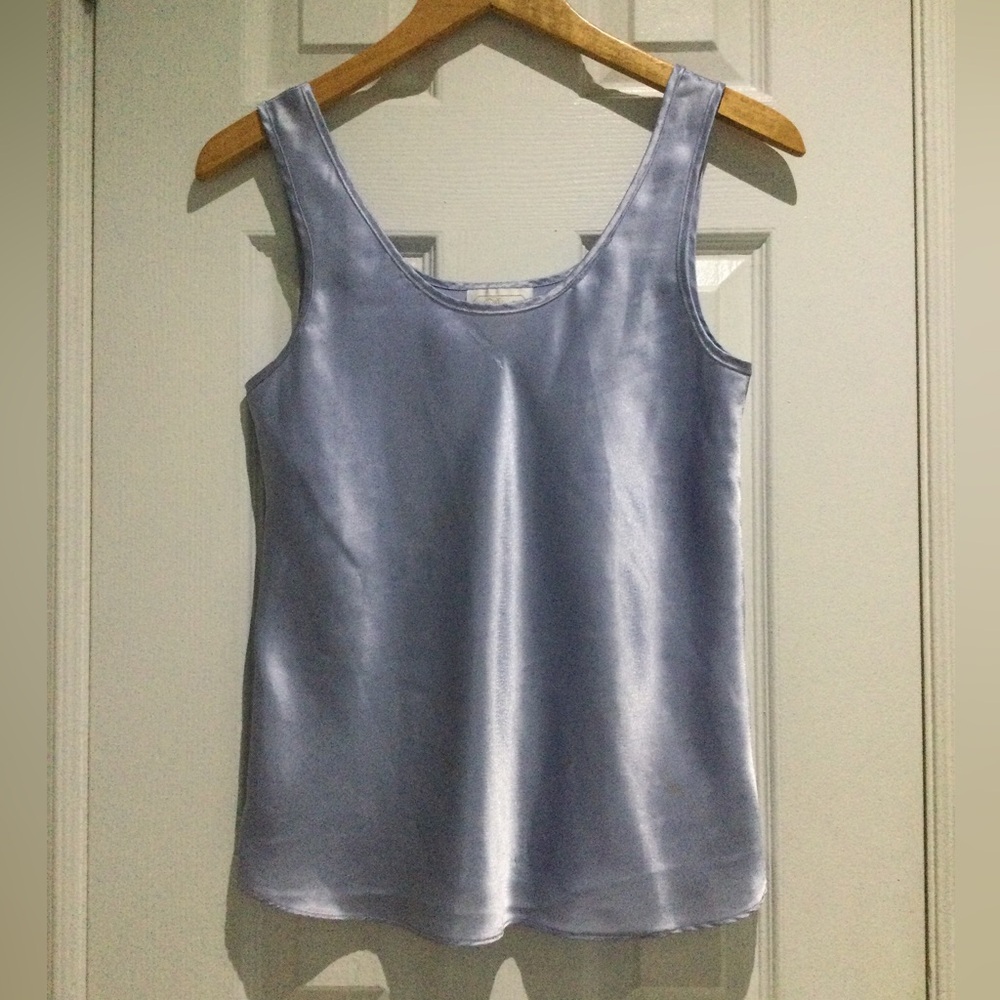 Blush Light Blue Tank Top